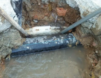 四子王旗测漏水之水管漏水